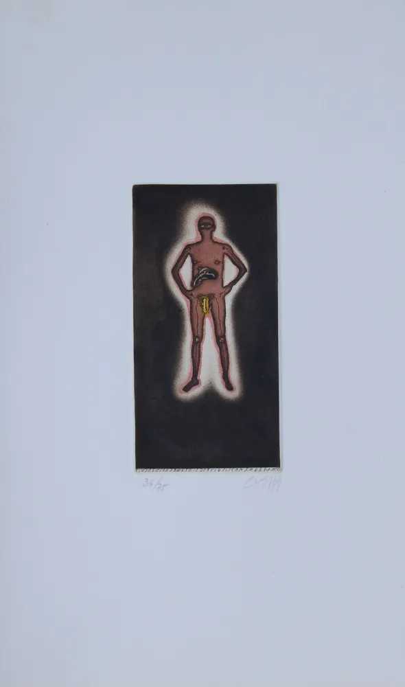 Eau-Forte Et Aquatinte Zush - Nando E.M.S.