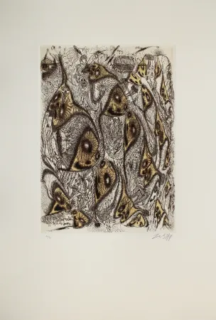 Eau-Forte Et Aquatinte Zush - Omolas